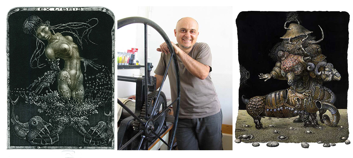 Vazrazdane gallery presentsgraphics exhibition "Reminiscence" by Edward Penkov